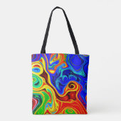 Tote Bag Motif de style vif (Dos)