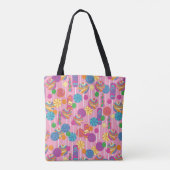 Tote Bag Motif de sucrerie de lucettes (Dos)
