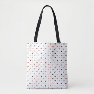 Tote Bag Motif de sushi Kawaii minimaliste Nourriture japon