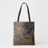 Tote Bag Motif De Swirl Sur La Plaque De Jasper (Devant)