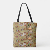 Tote Bag Motif de symboles de l'Egypte | (Dos)