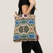 Tote Bag motif de tapis serbe 5 (De près)