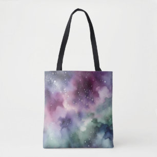 Tote Bag Motif de tapisserie céleste