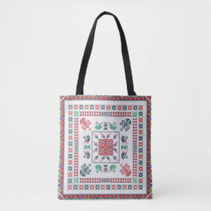 Tote Bag motif de Tatreez 