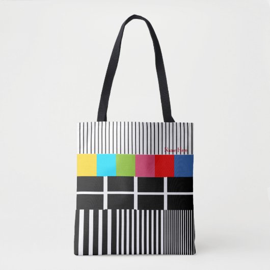 Tote Bag Motif de test inspiré (Devant)