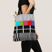Tote Bag Motif de test inspiré (De près)