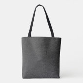 Tote Bag motif de texture cuir (Dos)