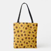 Tote Bag Motif de tournesol, beauté jaune, (Dos)