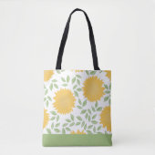 Tote Bag Motif de tournesol rustique (Devant)