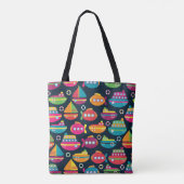 Tote Bag Motif de transport d'océan (Dos)