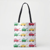 Tote Bag motif de voiture enfant (Devant)