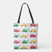 Tote Bag motif de voiture enfant (Dos)
