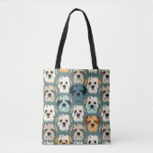 Tote Bag Motif de Yorkshire Terrier (Devant)