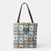 Tote Bag Motif de Yorkshire Terrier (Dos)