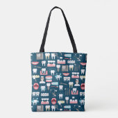 Tote Bag Motif dentaire de bureau de clinique (Dos)
