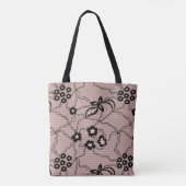 Tote Bag Motif dentelle (Dos)