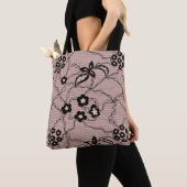 Tote Bag Motif dentelle (De près)