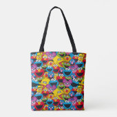 Tote Bag Motif d'équipage de la rue Sesame (Dos)