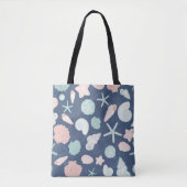 Tote Bag motif des coquillages (Devant)