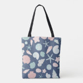 Tote Bag motif des coquillages (Dos)