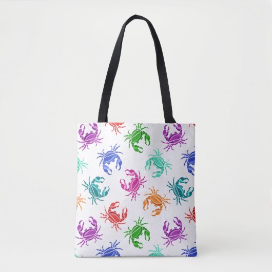 Tote Bag Motif des crabes (Devant)