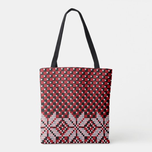 Tote Bag Motif des lacs de neige (Dos)