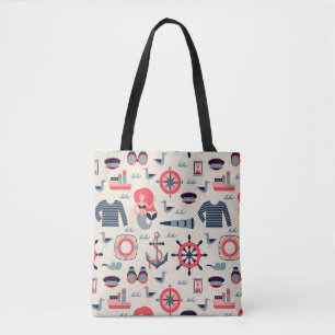 Tote Bag Motif d'espèce marine