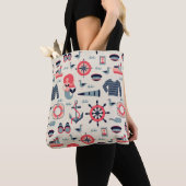Tote Bag Motif d'espèce marine (De près)