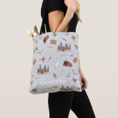 Tote Bag Motif Dessin Animé Harry Potter Hogwarts (De près)