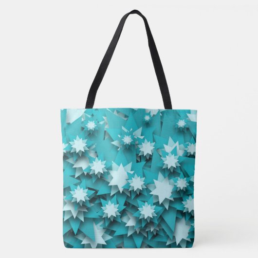 Tote Bag Motif d'étoiles (Devant)