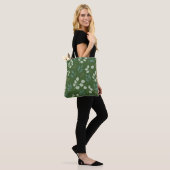 Tote Bag Motif d'eucalyptus vert (Sur le modèle)