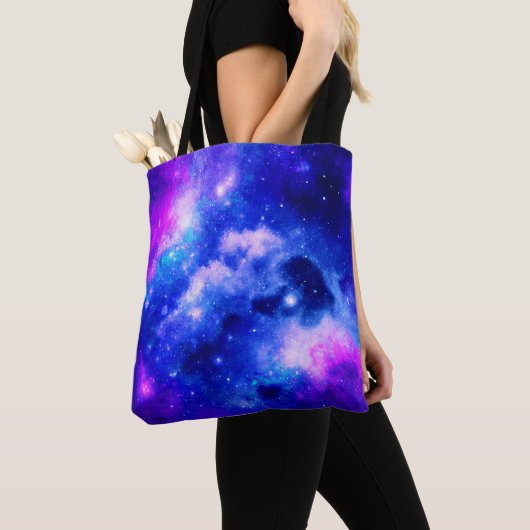 Tote Bag Motif d'exploration nébuleuse (De près)
