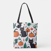 Tote Bag Motif d'Halloween (Dos)
