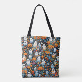 Tote Bag Motif d'Halloween Ghost (Dos)