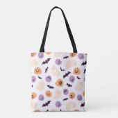 Tote Bag Motif d'Halloween pour enfants amusants (Dos)
