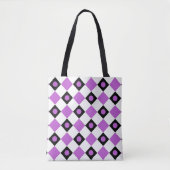 Tote Bag Motif Diamant #92 (Devant)