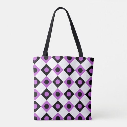 Tote Bag Motif Diamant #92 (Dos)
