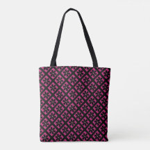 Motif Diamond Black Daisy