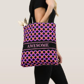 Tote Bag Motif Diamond élégant Ipanema (De près)