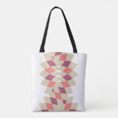 Tote Bag Motif Diamond Swirl (Dos)