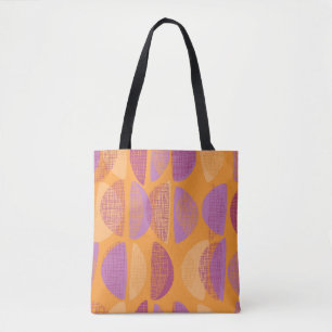 Tote Bag Motif d'illustration de style moderne du milieu du
