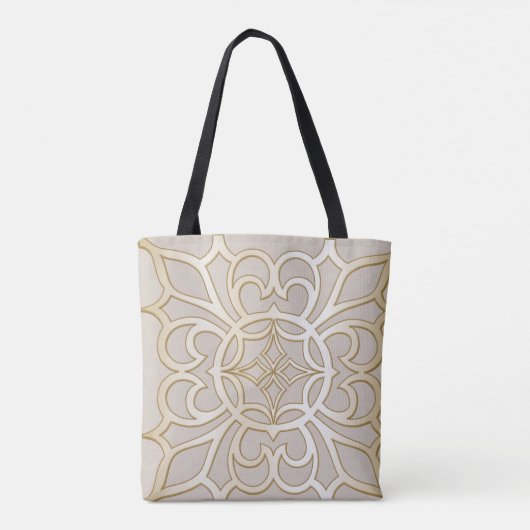Tote Bag Motif d'impression Jacquard (Dos)