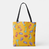 Tote Bag Motif Dino Ranch sur Jaune (Dos)