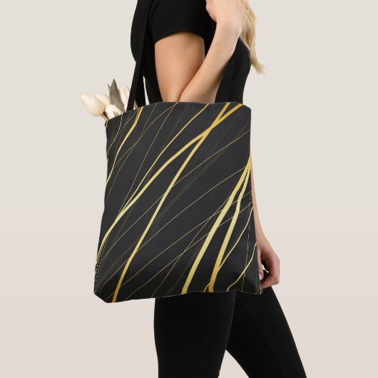 Tote Bag Motif d'or 1 (De près)