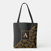 Tote Bag Motif double face diagonal personnalisé (Dos)