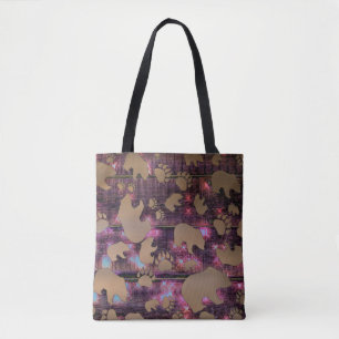 Tote Bag Motif d'ours
