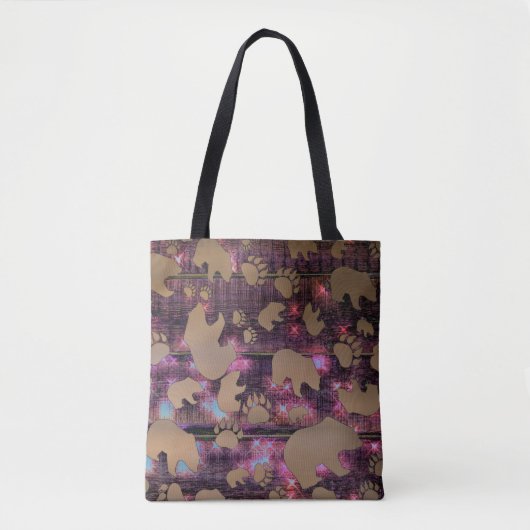Tote Bag Motif d'ours (Devant)