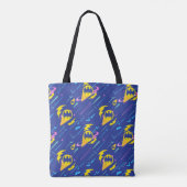 Tote Bag Motif du signal de chauve-souris Batman (Dos)