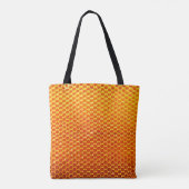 Tote Bag Motif d'une section de peigne de cire provenant d' (Dos)
