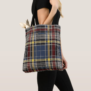 Tote Bag Motif écossais de Tartan